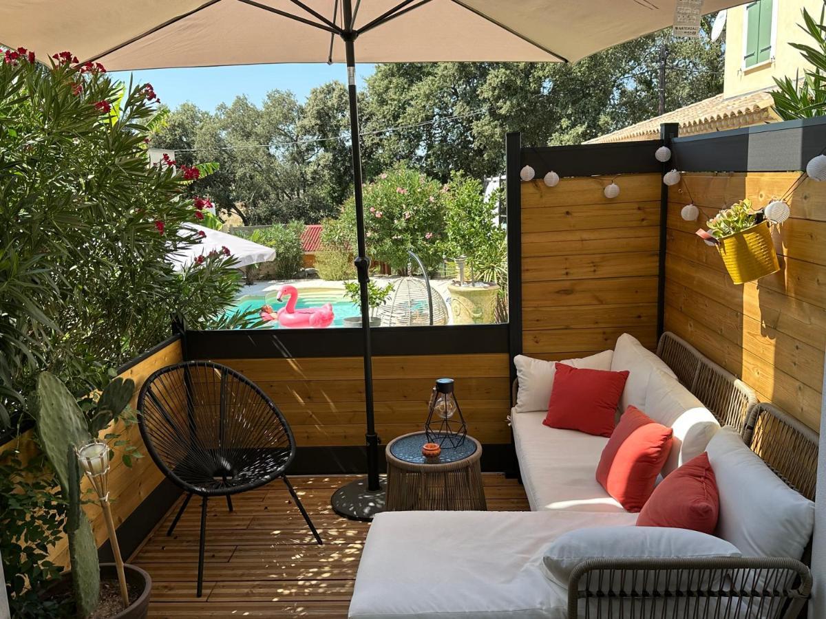 Le Pouticaire Apartman Salinelles Kültér fotó